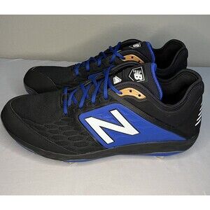New Balance Black/Blue Baseball Cleats Men's Size 17 (L3000bb4)